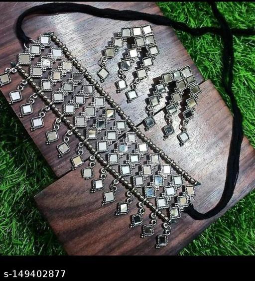 RamSilver Mirror Necklace Shefit