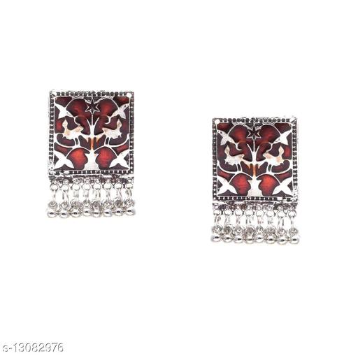 SMYKKER JHUMKI DESIGNER EARRING SLP-93 Alloy Jhumki Earring