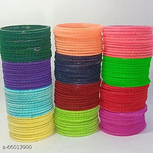 Mahakal ji velvet multicolor bangles for women & girls (pack of 144)