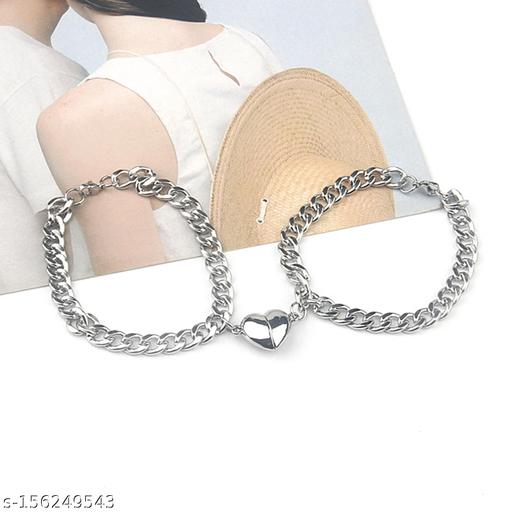 I Love You 2 Pcs Magnetic Valentines Day Special Mutual Attraction Romantic Love Couples Bracelet