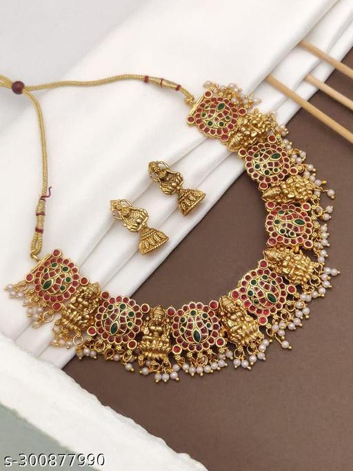 Alloy-gold-jewel-set-Affordable-gold-jewelry