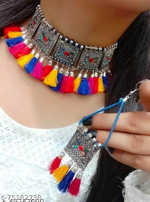 Trapon-Fashion-Necklace-With-Earring-for-Women-and-Girls