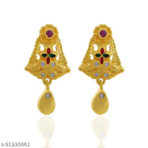 Traditional Gold Plated Minakar Earring for Women Earrings & Studs