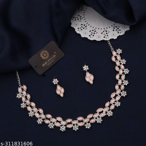 Gold-Plated-Necklace/Jewellery-Set-For-Women-&-Girls