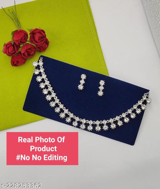 rhodium-plated-jewellery-set