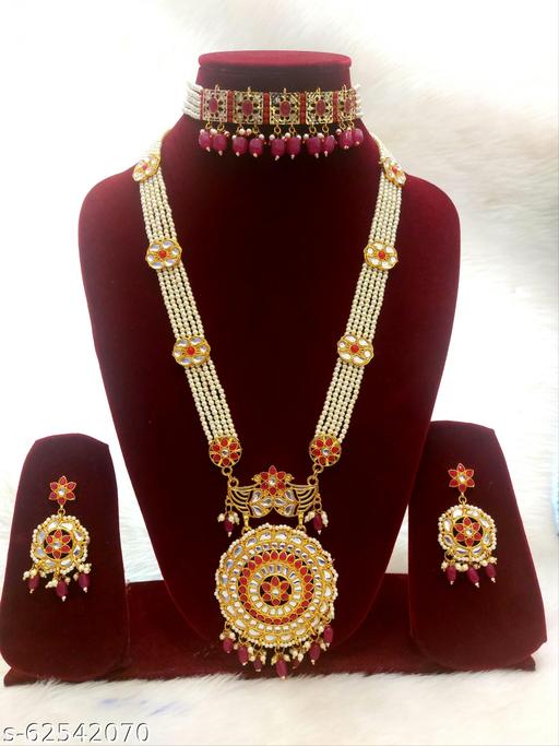 latest-design-rajputi-kundan-raani-haar-combo-set