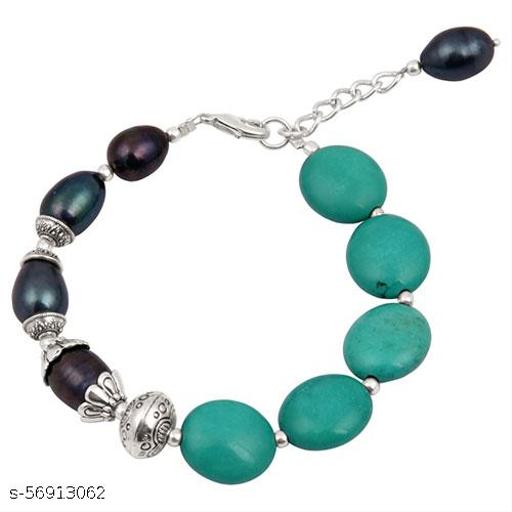 Pearlz Ocean Panache Mosaic & Dyed Fresh Water Pearl 7.5 Inches Necklace
