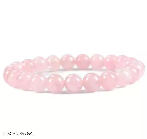 Rose pink Colour Bracelet!His & Her Love Connection Energy Elastic Bracelet Long Distance Relationship Bracelet Men & Women Gift