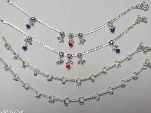 GOTA SILVER FANCY PAYAL