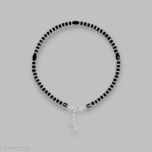 Silver najariya anklet