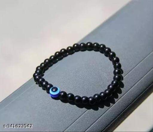 Natural Stone Beads Hand Bracelet/ Evil Eye Bracelet