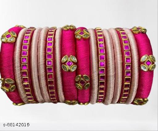 Silk Thread Bangle Sets