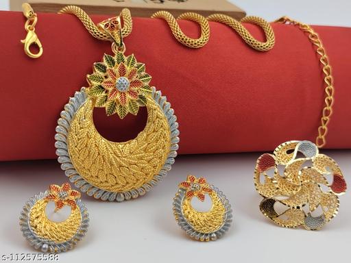 Niva-Fashion-Multi-Trendy-Pendants-Set