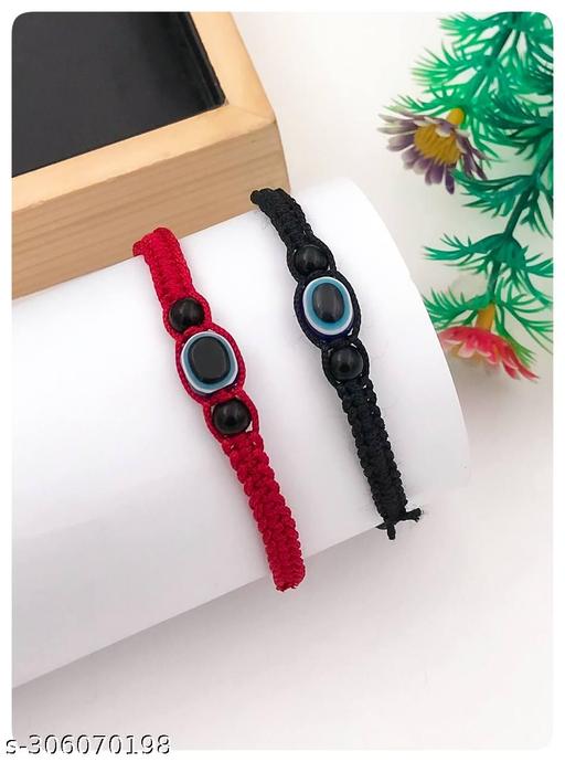 Red and black evil bracelet for everyone
