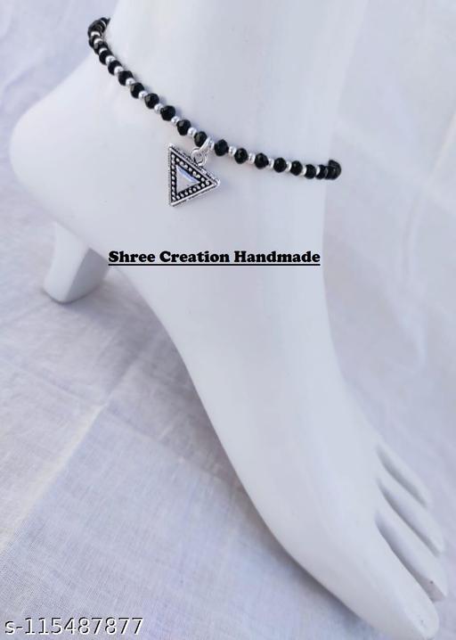 Tricon Pearl Anklet For Girls And Women Anklets & Toe Rings