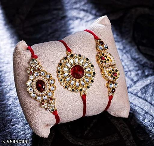 Rakhi-For-Bhaiya/Bhai/Brother-Gold-plated