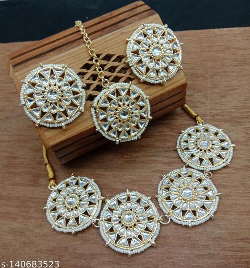 Trangle-Kundan-Kidiya-Set-White