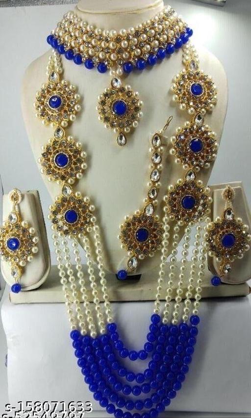 MONKDECOR-Beautiful-Royal-Design-Jewellary-Set-For-Weddings-&-Engagement-Occasion