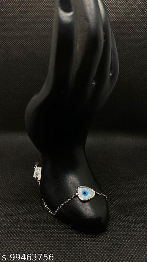 SILVER 92.5 EVIL EYE BRACELET