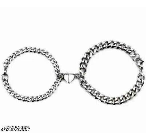 Steel Bracelet Set (Pack of 2)