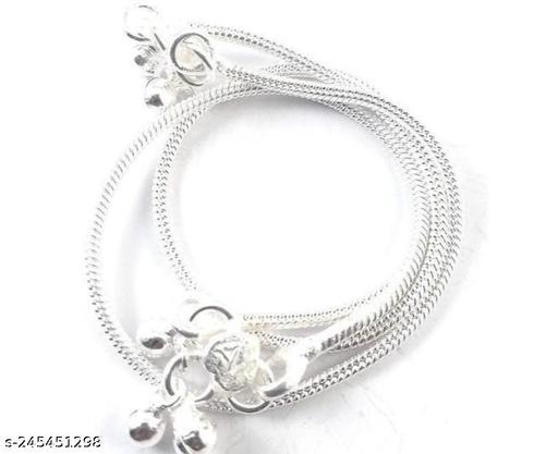 Khushbu One Line Simple Anklet