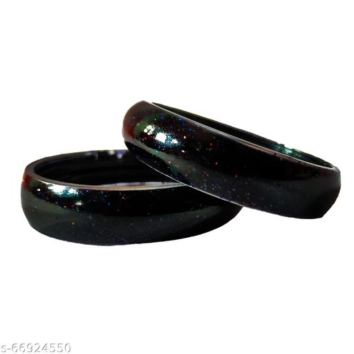 Multi-Colour Glass Kada (Set of 6)Twinkling Glittering Bracelet & Bangles