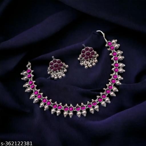 SIRAAZ-Fancy-Artificial-Stone-Necklace-For-Women-Bridal-Jewellery