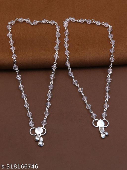 new fency white moti payal