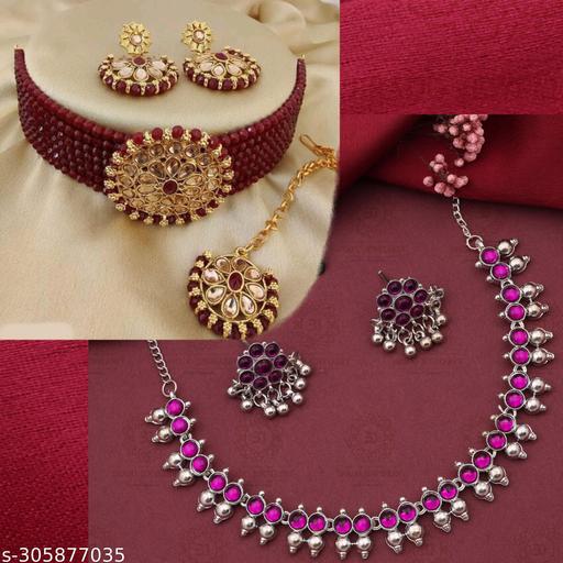 Siya-Jewels-Exclusive-silver-Traditional-Necklace-for-Women