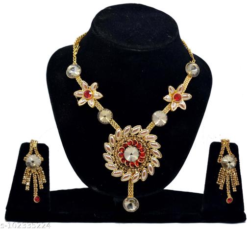 Red-Lcd-Stone-Jewellery-Sets