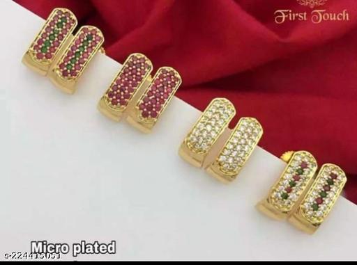 Microplated Earrings Combo