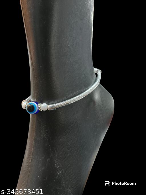 evil eye elastic kada payal