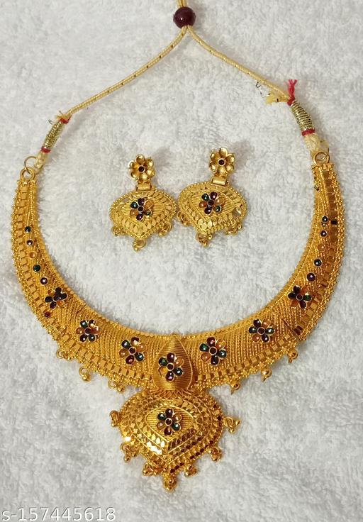 12-Jewellery Set Necklaces With Earrings For Girls Ans Women