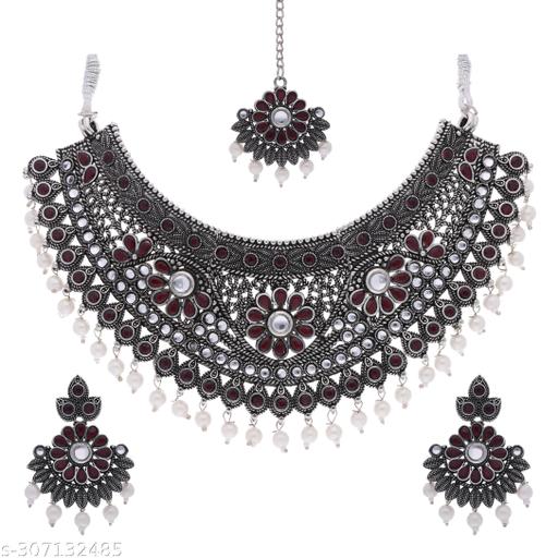 VORA-FASHION-Silver-Plated-Traditional-Fashion-Jewellery-Set-for-Women-&-Girls.