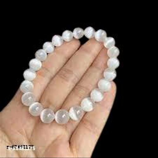 Natural Crystal Bracelet 8 mm Stone Bracelet for Reiki Healing and Crystal Healing Stone Bracelet