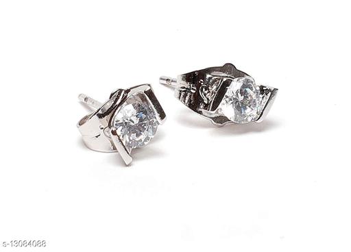 SMYKKER ARTIFICIAL CRYSTAL DESIGNER JEWELLERY EARRING Crystal Brass Clip-on Earring SLP-82