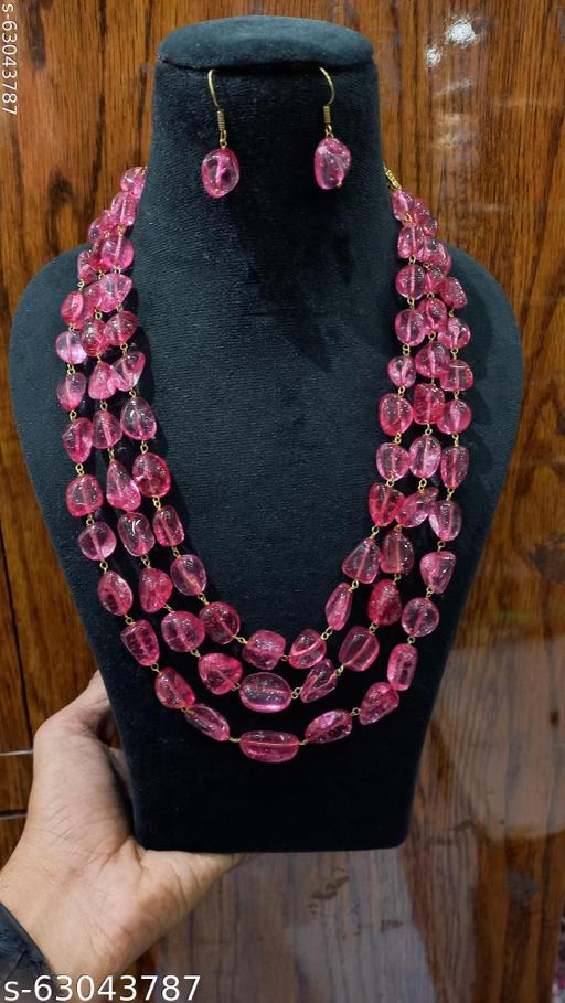 Hydro-turmaline-tumble-jewellery-set