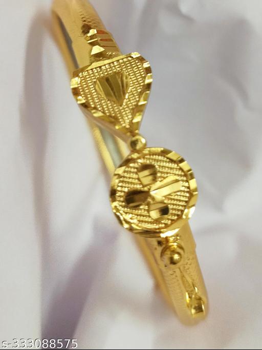 Indian Women's Traditional Gold Plated Bangles Bracelet Kada