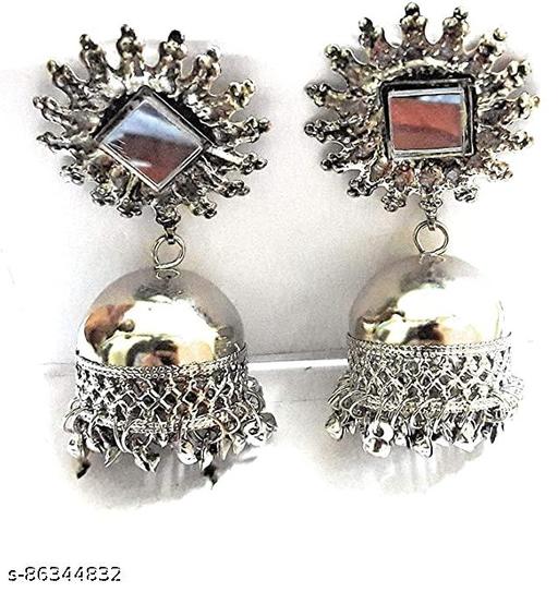 Oxidized Big Jhunkha For Women