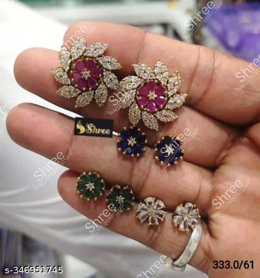 Premium quality AD stone Colour changeable studs