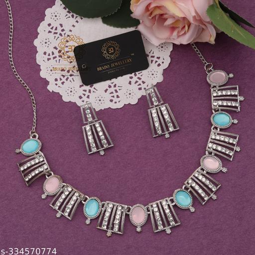 Brado-Jewllery-Exclusive-Silver-Traditional-Necklace-for-Women