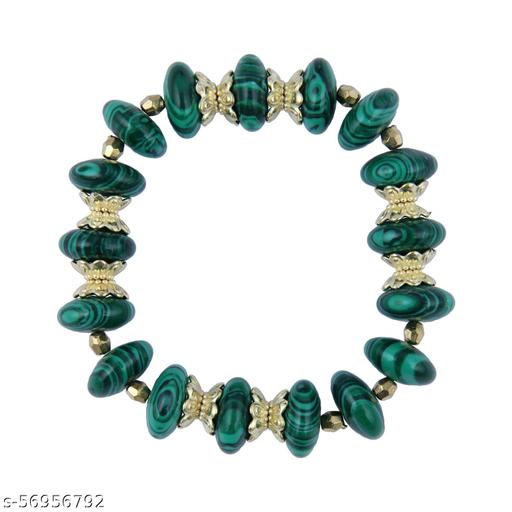 PearlzGallery Mosaic Beads 8 Inches Stretchable Bracelet for Girls & Women