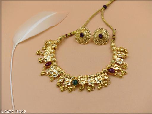 Maharashtrian-Traditional-Gold-Necklace