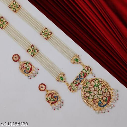 Meenakari-New-design-RANIHAR-with-Earrings