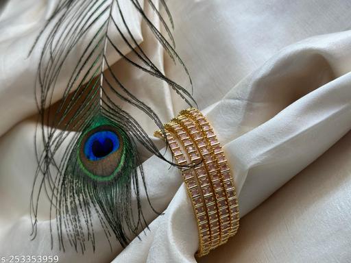 PINK AMERICAN DIAMNOND BANGLES