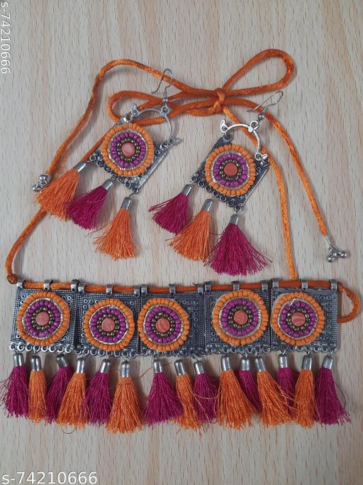 ISHAANVI-FASHION-MULTI-BEADS-CHOKER-NECKLACE-jewellery-set