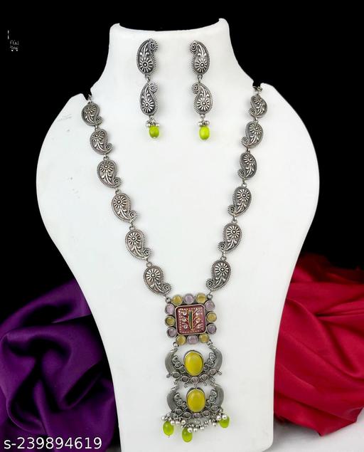 Silver-jewelry-set