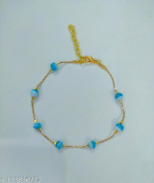 Blue anklet