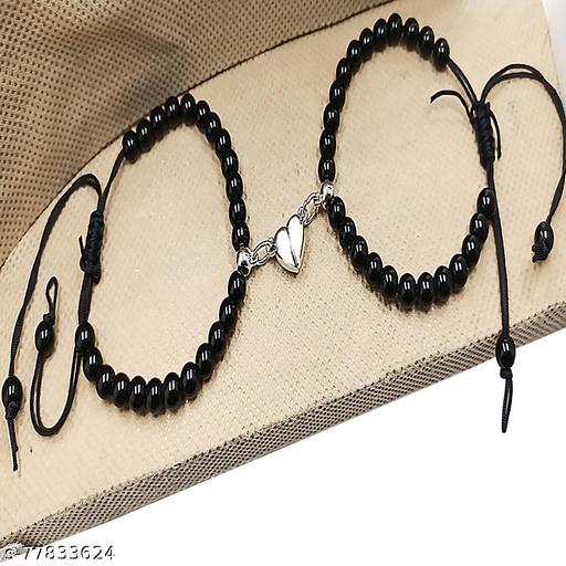 Magnetic Attraction Heart Couple Bracelet Magnet couple bracelet for Girlfriend Boyfriend Valentine Day Gift Matching couple bracelet