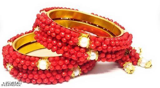 Subh Bangle 4 Piece Jhumki Bangle Set Bracelet & Bangles